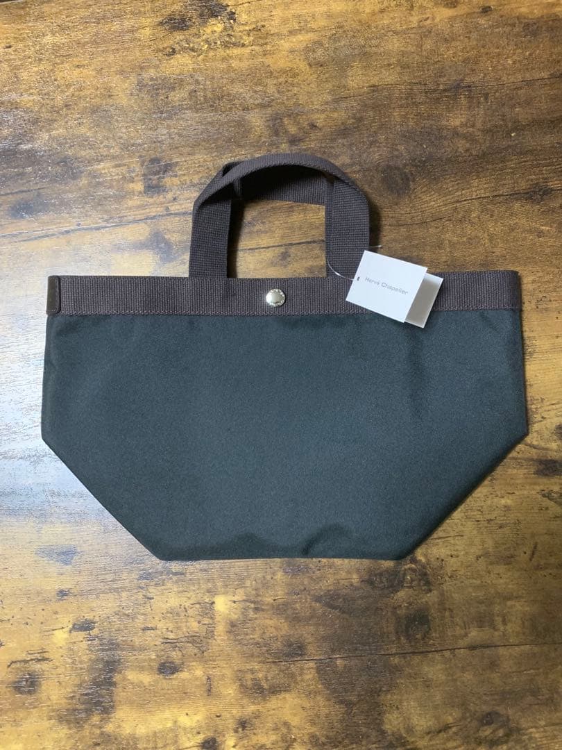 o*n様 新品エルベシャプリエ 707c ブラック舟形 トートバッグ Mサイズ