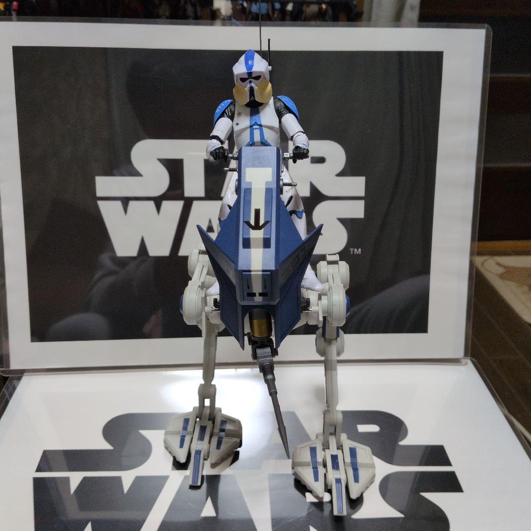 スターウォーズ　６インチ カスタムクローントルーパー　&　AT-RT非正規品