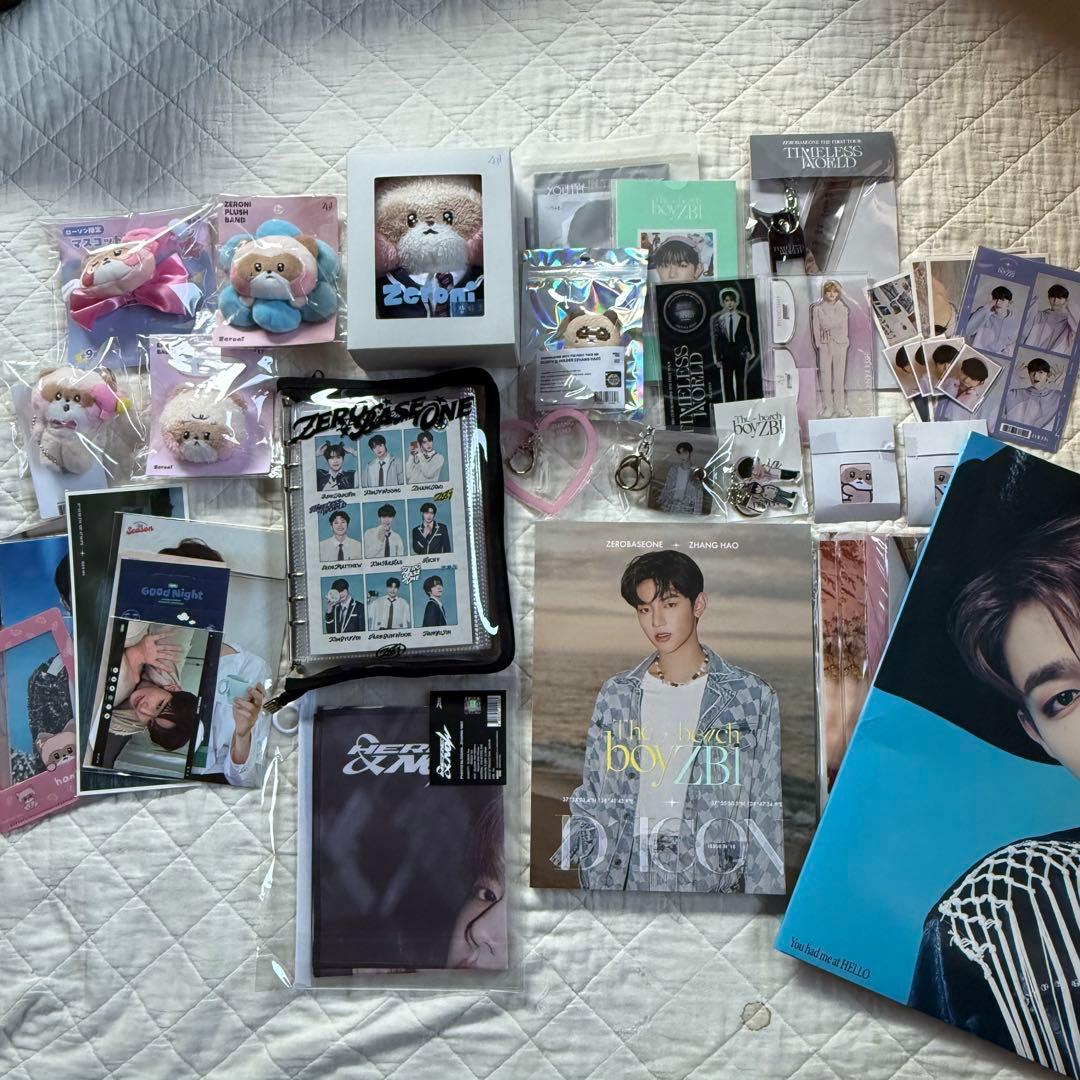 zb1 ゼベワン zeroni ジャンハオ グッズまとめ売り ZEROBASEONE - ZB1 ZEROBASEONE ジャンハオ LINE POP UP ZERONIの通販