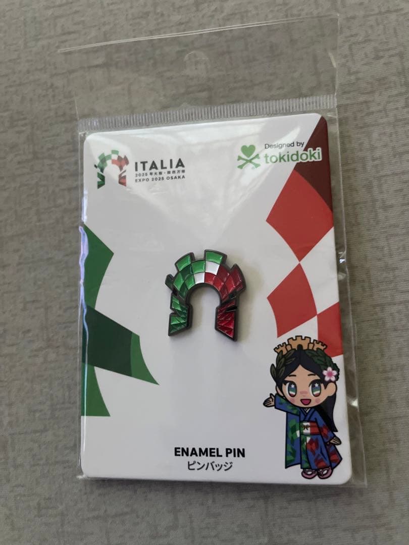 完売品】大阪 関西万博 イタリア館 ピンバッジ EXPO 万博【レア】