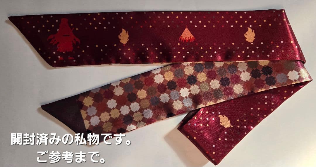 鬼滅の刃 モクテルバー モチーフスリムスカーフ•モチーフ蝶ネクタイ