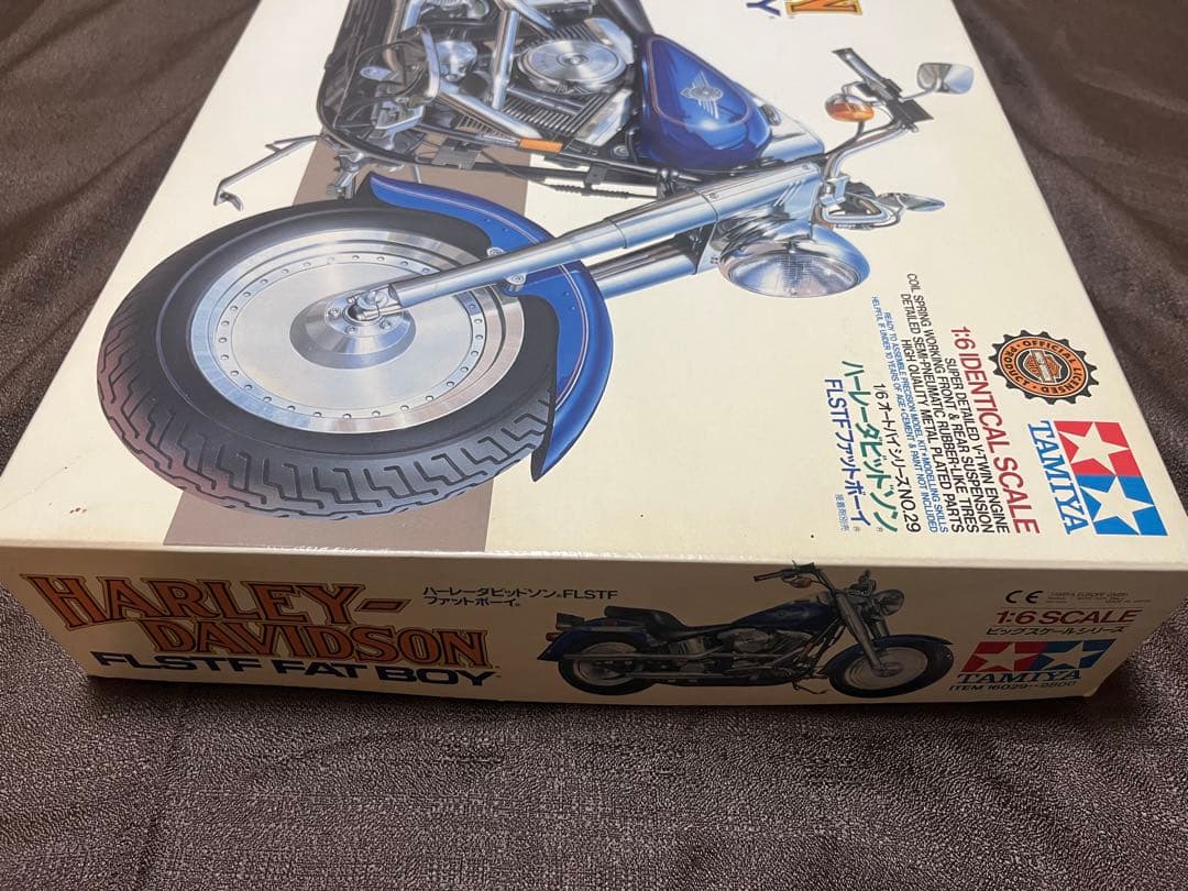 絶版 タミヤ プラモデル ハーレーダビッドソン ファットボーイ 激レア