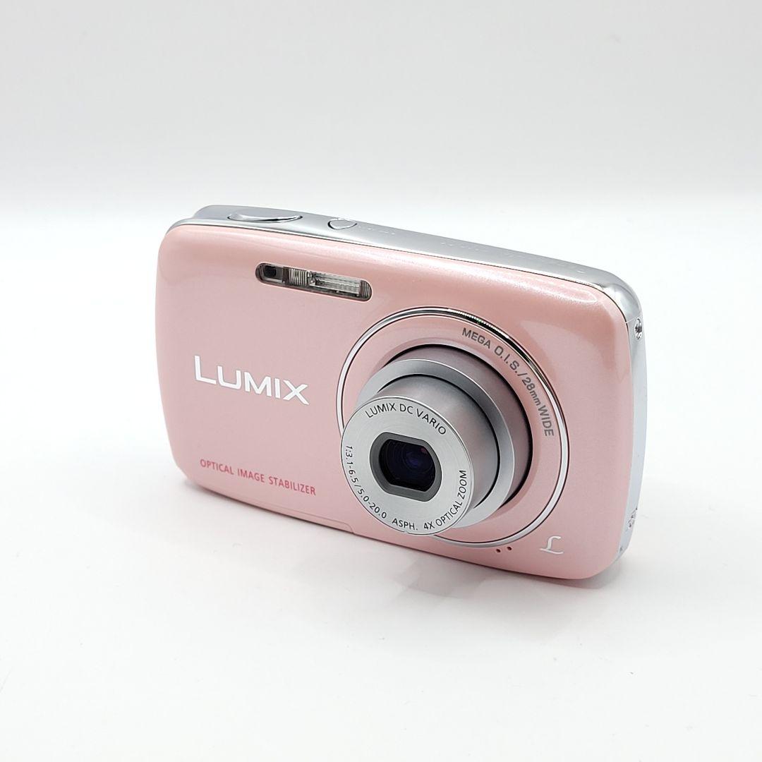 n様【動作品】Panasonic デジタルカメラ DMC-S1 LUMIXピンク
