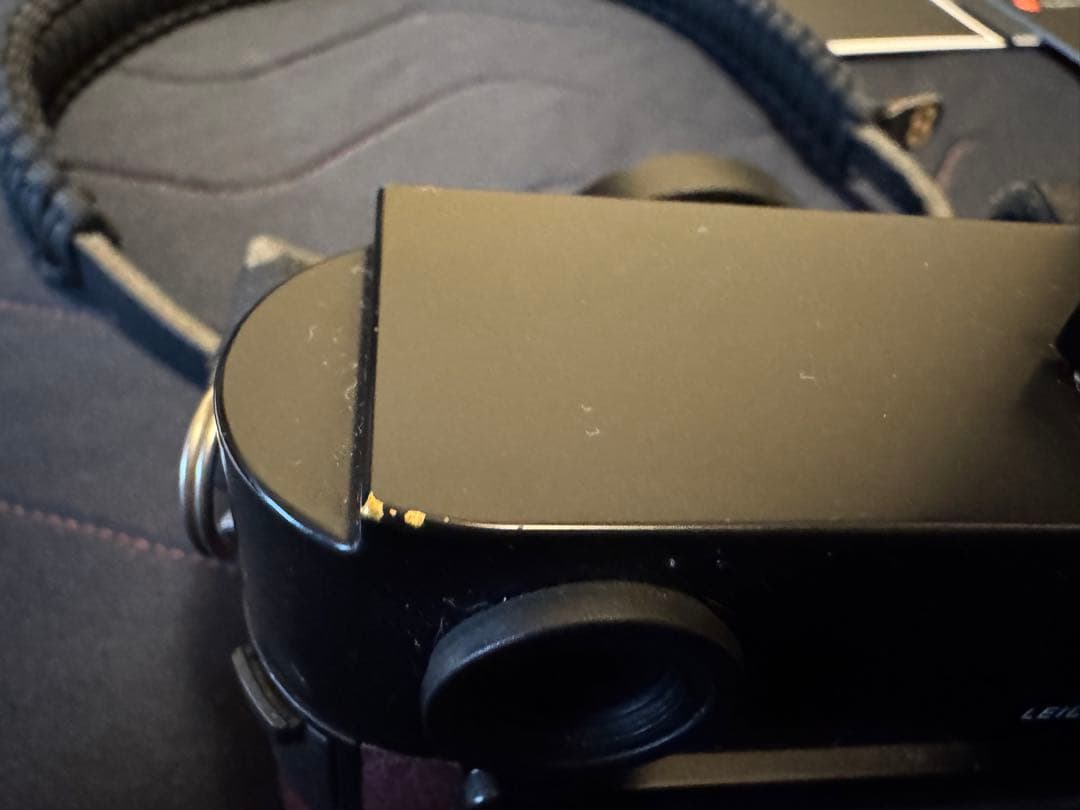 Leica M9ブラックペイント/カスタマイズレザーCCD交換対策済・保証書付