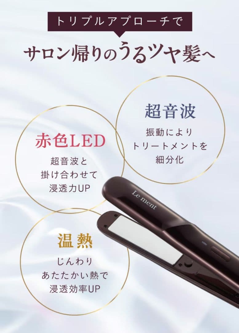 大特価‼️】Lement ルメント ディープリペアプロ 超音波トリートメント