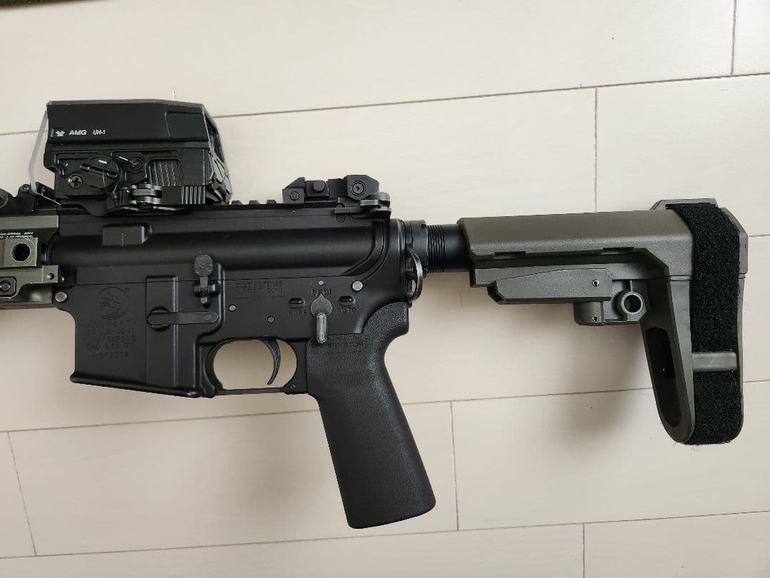 東京マルイ M4 MWS CQBR ブロック１ FBI HRT風 カスタム
