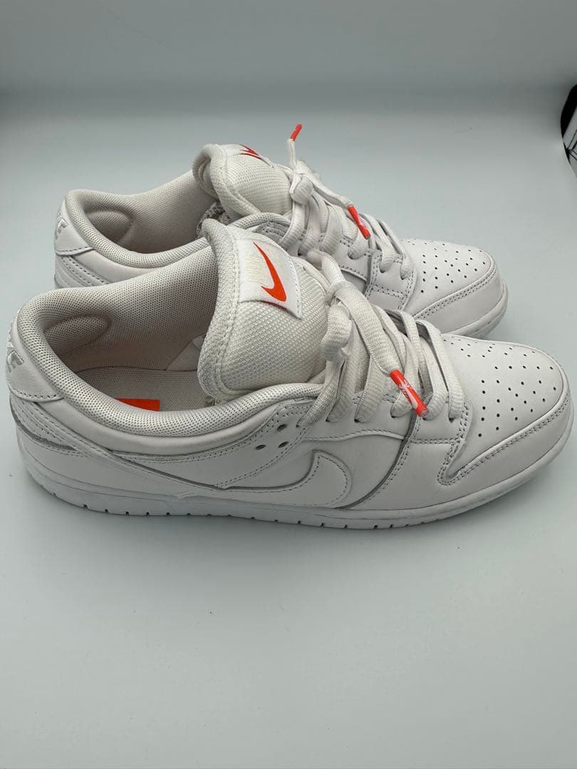 NIKE SB DUNK LOW PRO ”TRIPLE WHITE\"26.5