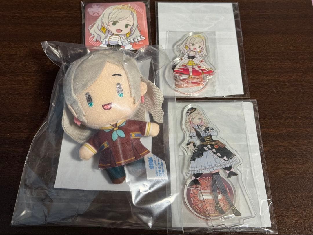 蓮ノ空セガラッキーくじ セラス・柳田・リリエンフェルト B賞E賞セット