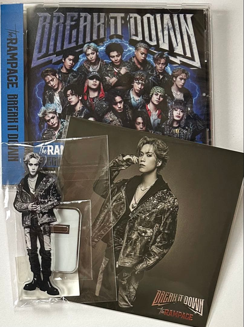 藤原樹アクスタ&アザージャケット&BREAK IT DOWN CDセットアザジャ