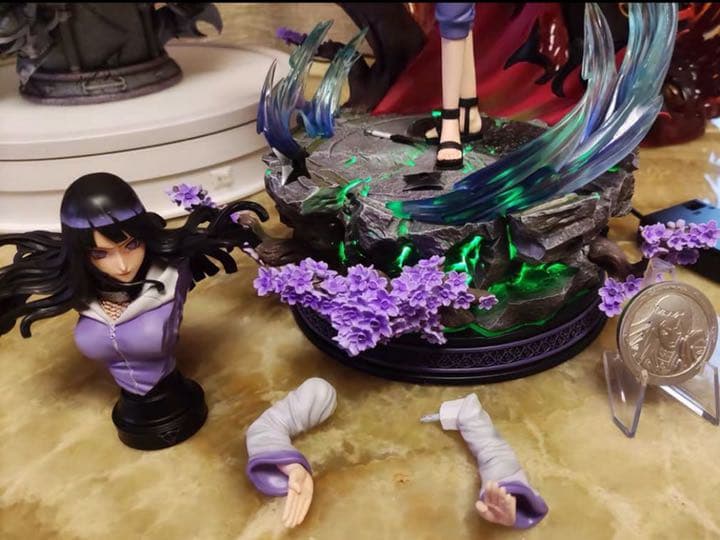 NARUTO ナルト 日向ヒナタ 1/7 ガレージキット ガレキ スタチュー ①