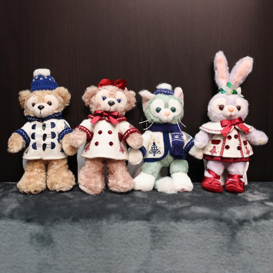 ダッフィー　ぬいば　クリスマス　2018 東京ディズニーシー『“ダッフィーのクリスマス”ぬいぐるみバッジ