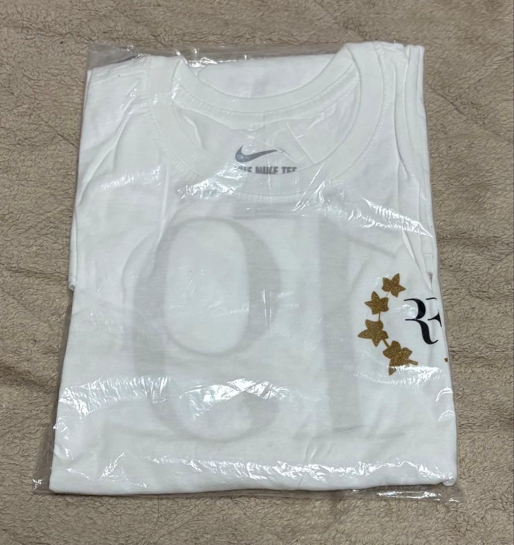 記念グッズ NIKE FEDERER 19GS WIN T-SHIRT US SIZE M