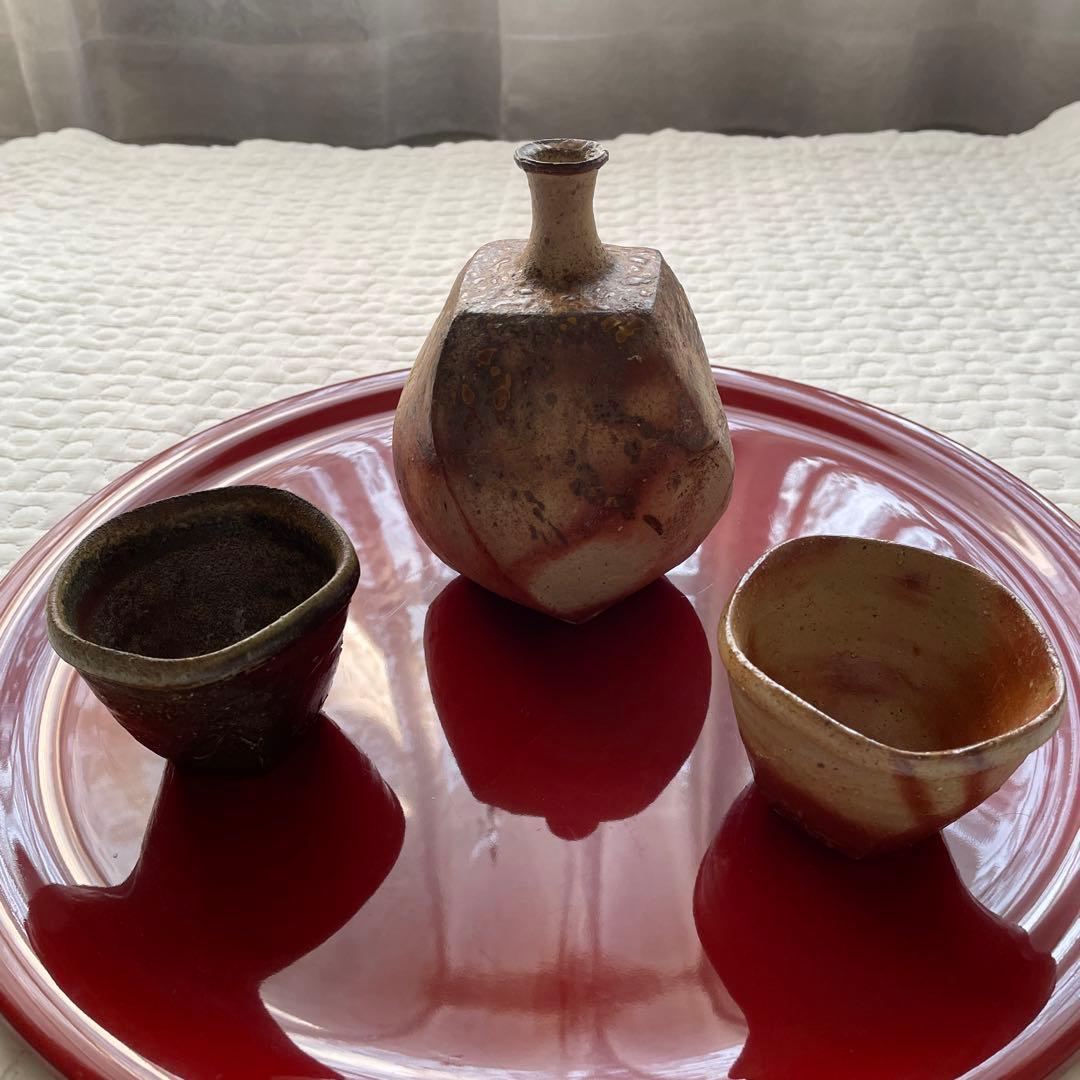 4 セットお酒シーサー酒器慶州法酒ARMAGNAC CASTAGNON 鬼の置物 4