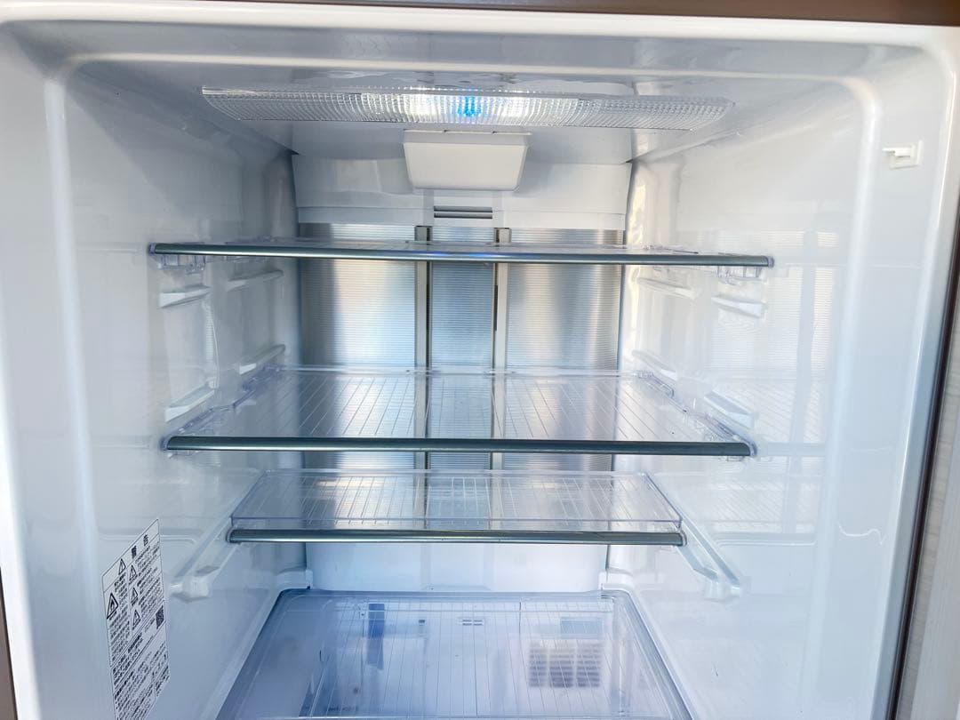 シャープノンフロン冷凍冷蔵庫SJ-PW42B-S 2016年