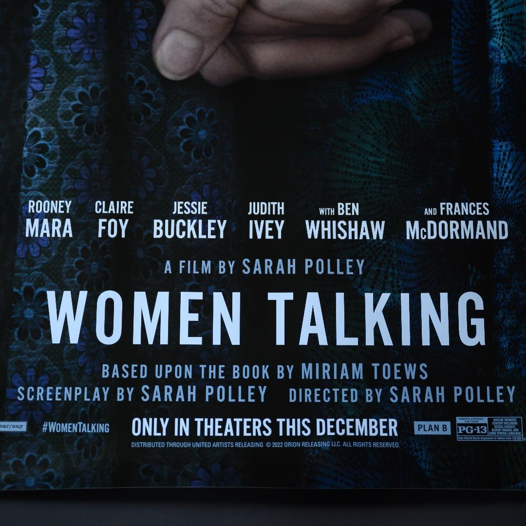 映画館用両面ポスター】ウーマン・トーキング 私たちの選択 Ver.A