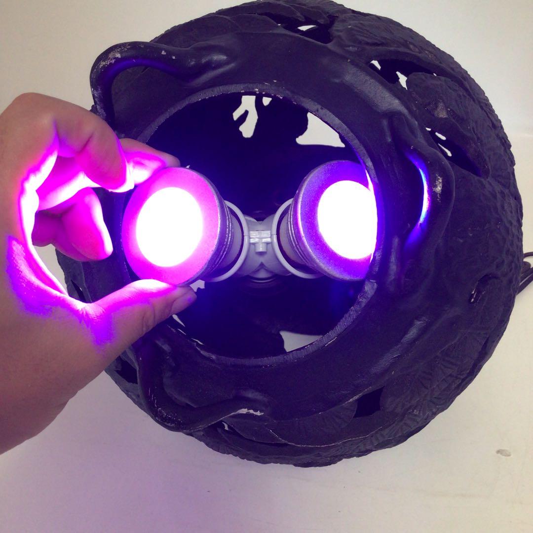 松透丸形吊灯篭 アンティーク ライ トランプ 丸形 鋳鉄製透かし彫りランプ