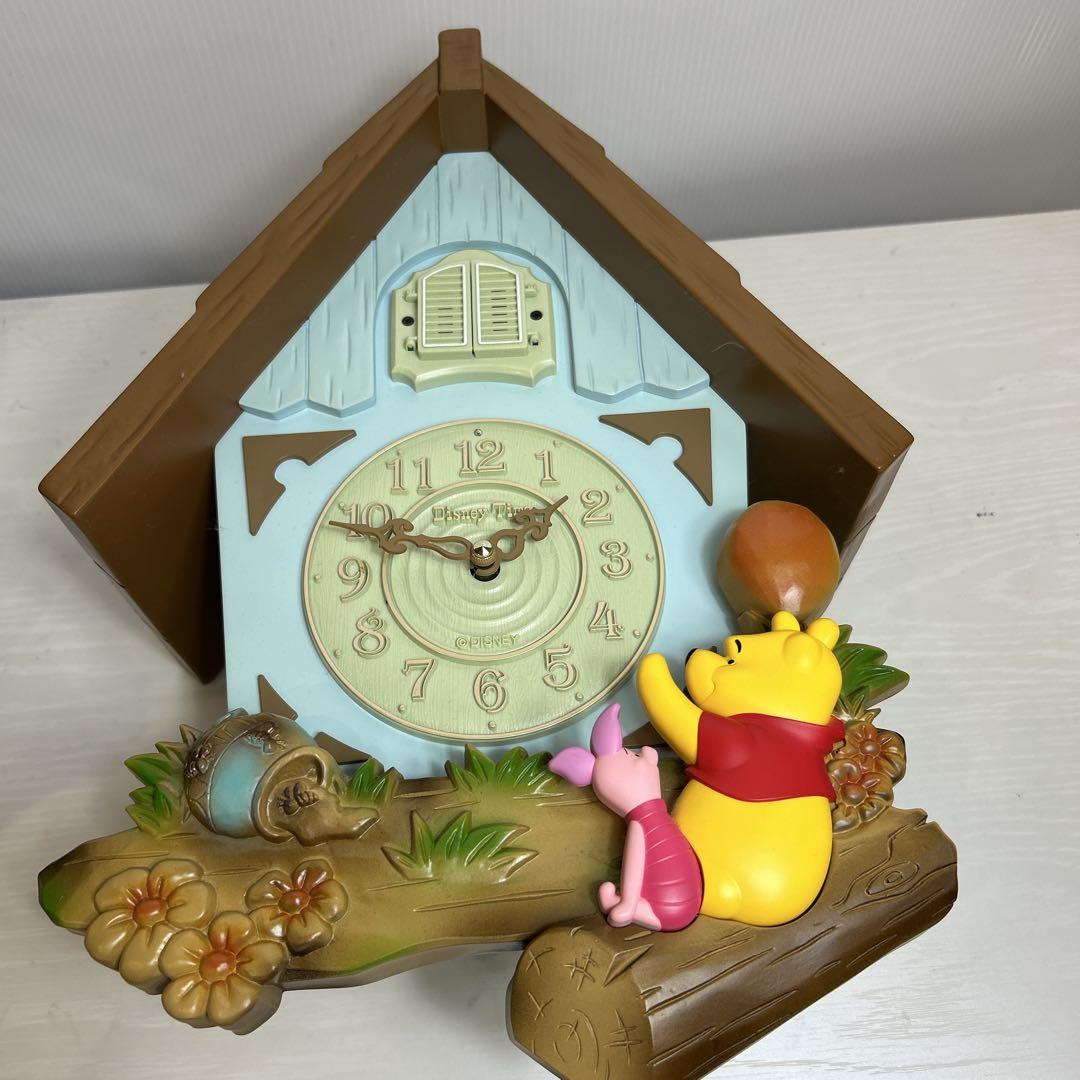 [希少] セイコー　プーさん　からくり時計　掛け時計