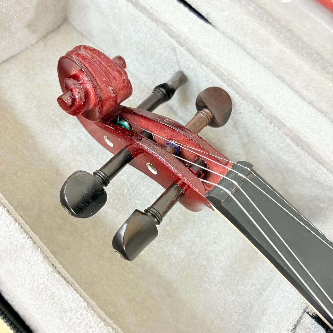 未使用品】ENNBOM サイレントバイオリン HVPV-30 エレキバイオリン