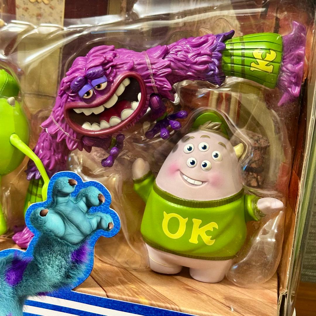モンスターズユニバーシティ OK フィギュアセット