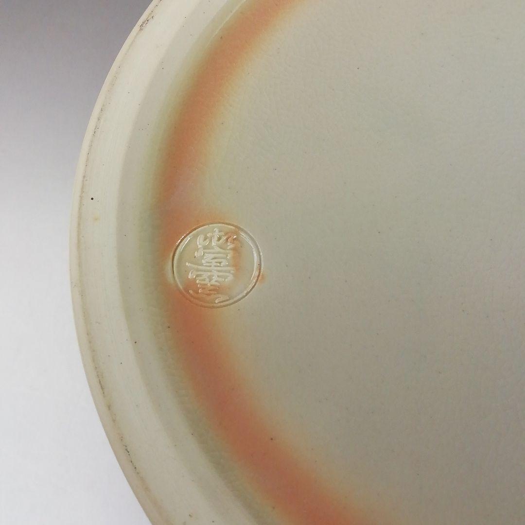 Ｔ８９０　水指　『仁清　雲錦』『御室窯 造』　共箱　茶道具