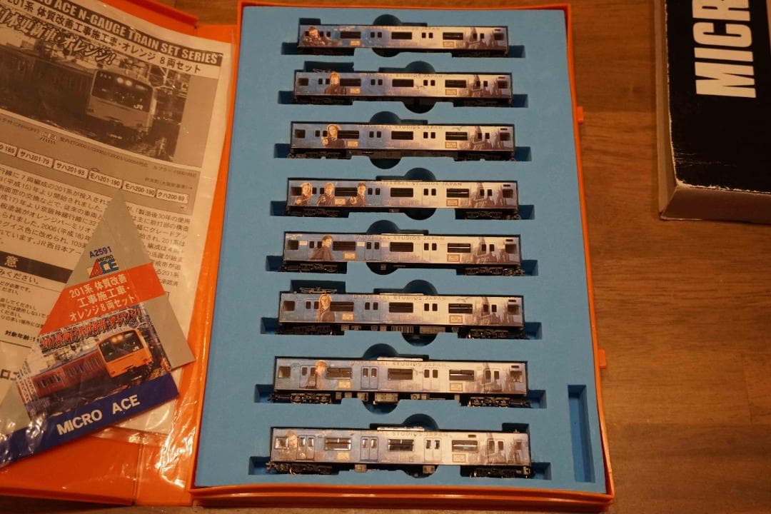 マイクロエース　201系　大阪環状線　ハリーポッター塗装　8両編成セット