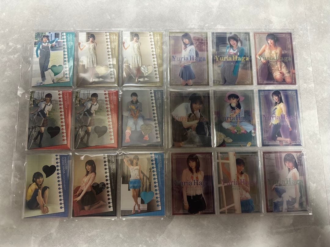 芳賀優里亜Princessアイドルコスチュームカード直筆サインカード