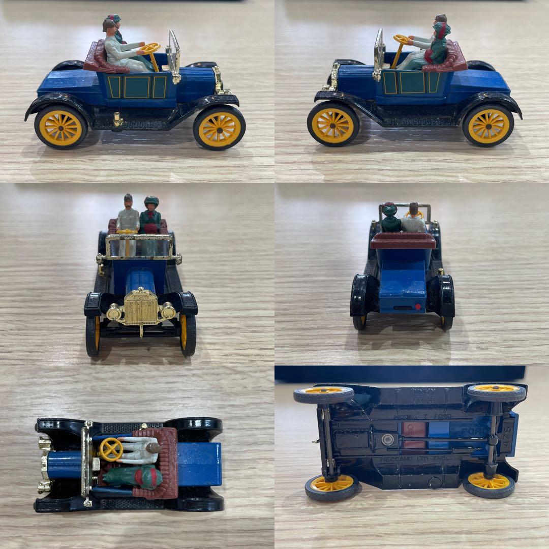 DINKY TOYSなどのビンテージオートバイ,ミニカー4個セット