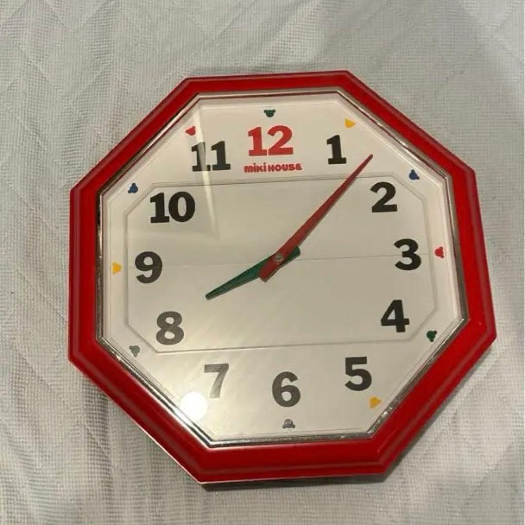 Miki House ミキハウス　からくり時計　掛け時計　レア　電池付き