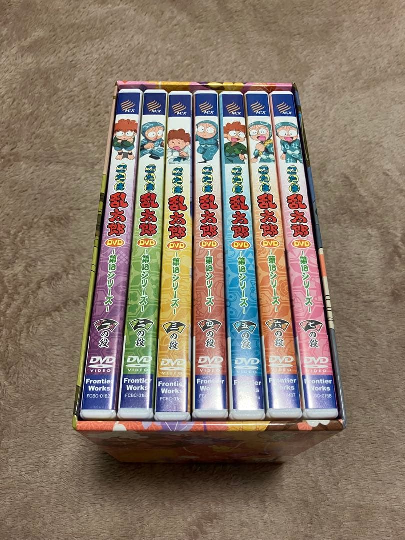 忍たま乱太郎 DVD 第18シリーズ 全巻収納box 初回特典付 - メルカリ