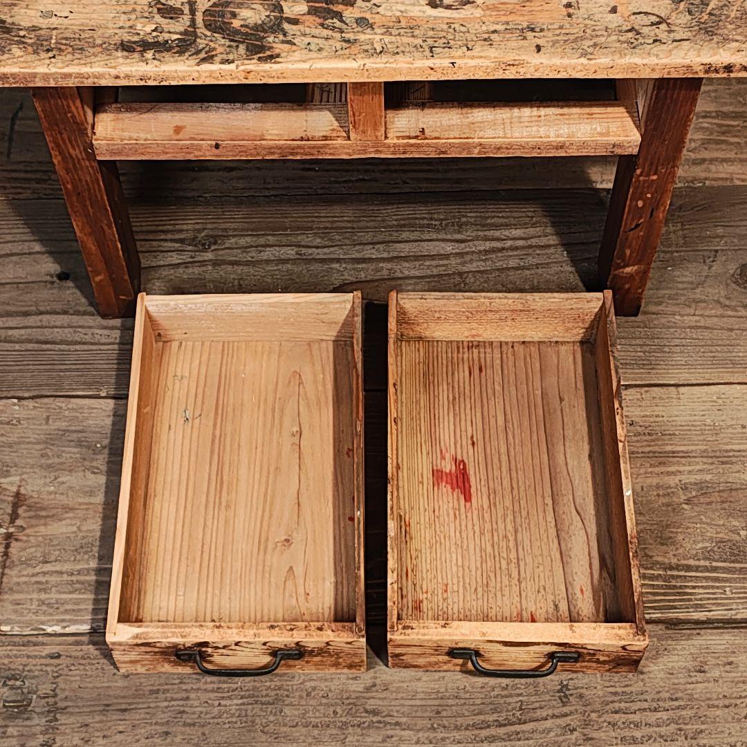 文机 小引き出し 座卓 昭和レトロ 古家具 - メルカリ