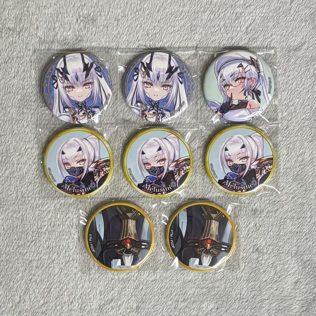 fgo 霊基 缶バッジ メリュジーヌ バベッジ cbc - メルカリ