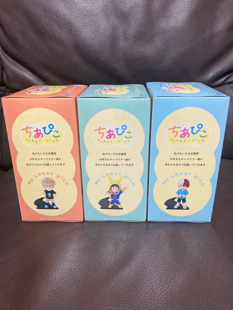 僕のヒーローアカデミア ちあぴこ フィギュア 3種セット 爆豪 轟 ヒロアカ