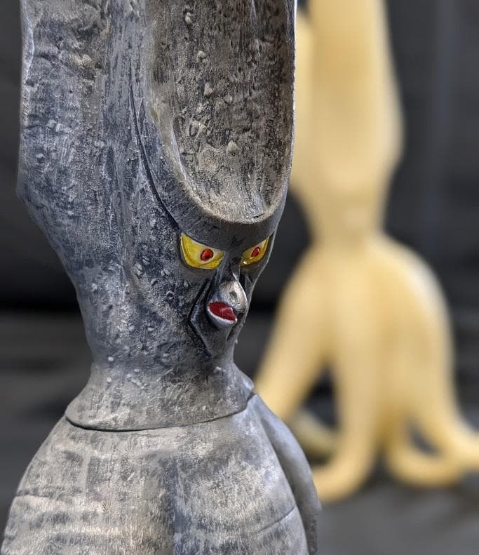 バイラス通常版＆蓄光版（エクスプラス）ソフビフィギュア２体セット