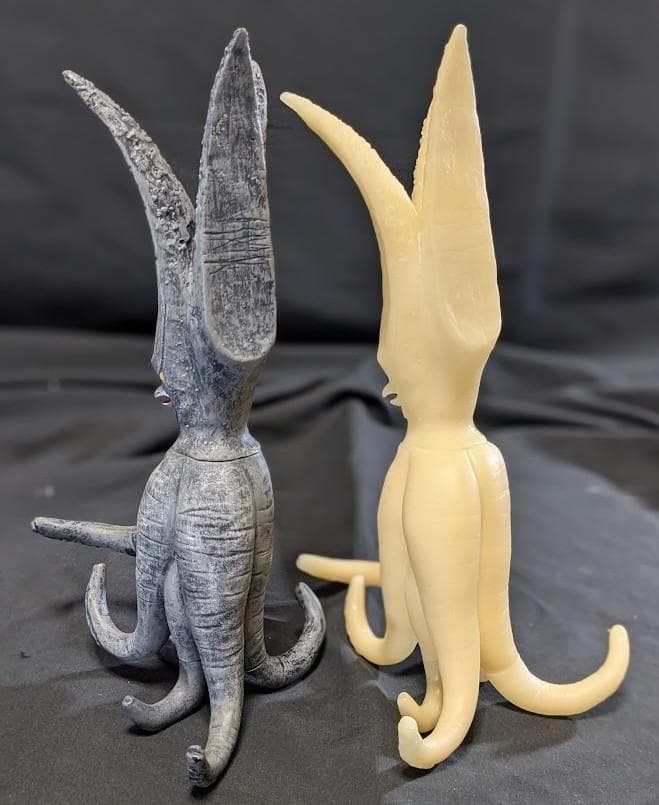 バイラス通常版＆蓄光版（エクスプラス）ソフビフィギュア２体セット