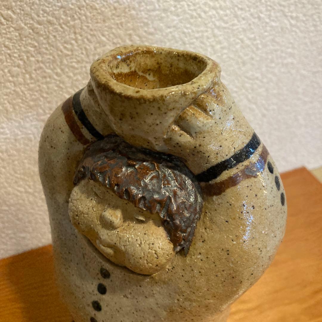陶人形 阿部和唐 陶芸家 一点物