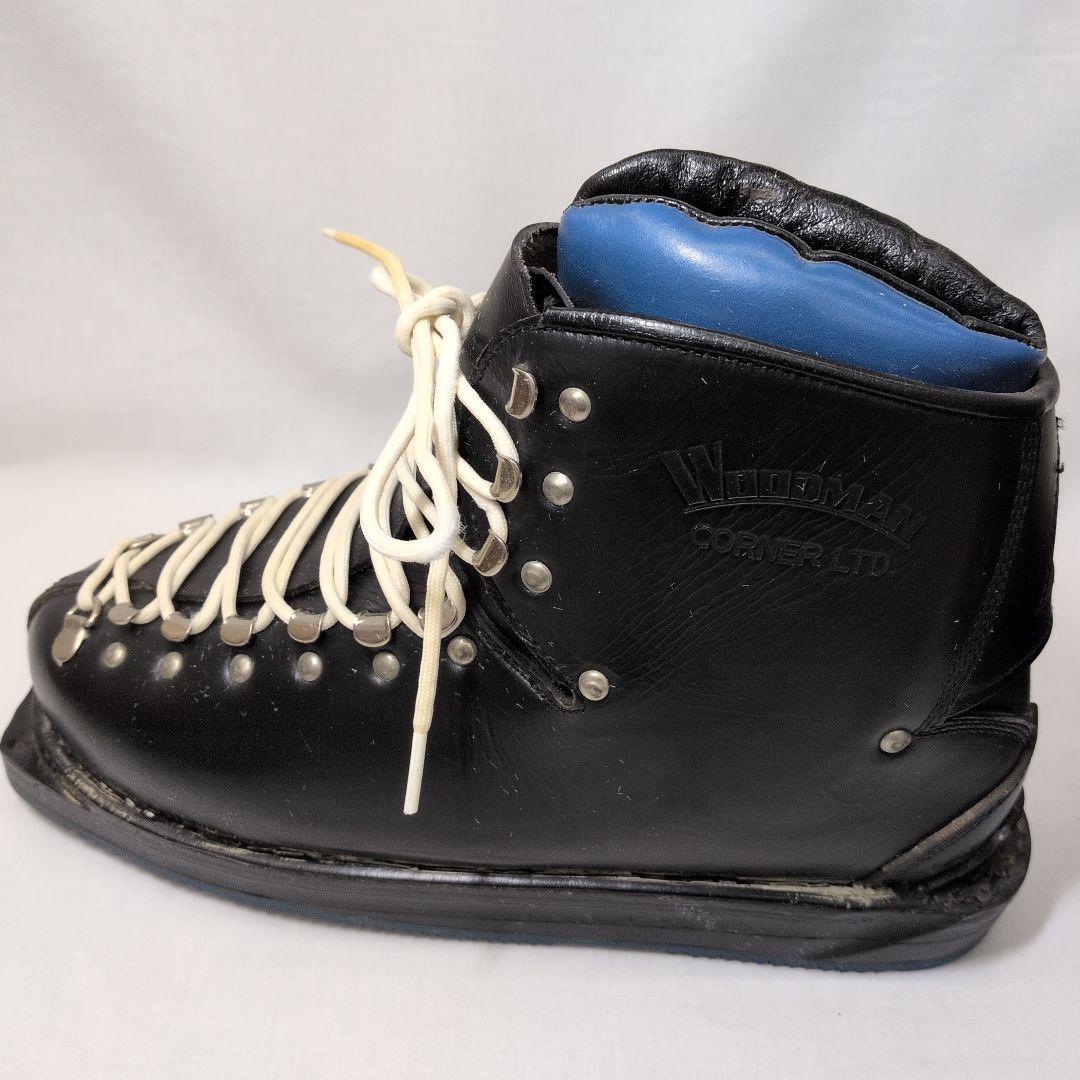 昭和レトロ 牛革手作りスキー靴 未使用品 アンティーク - メルカリ