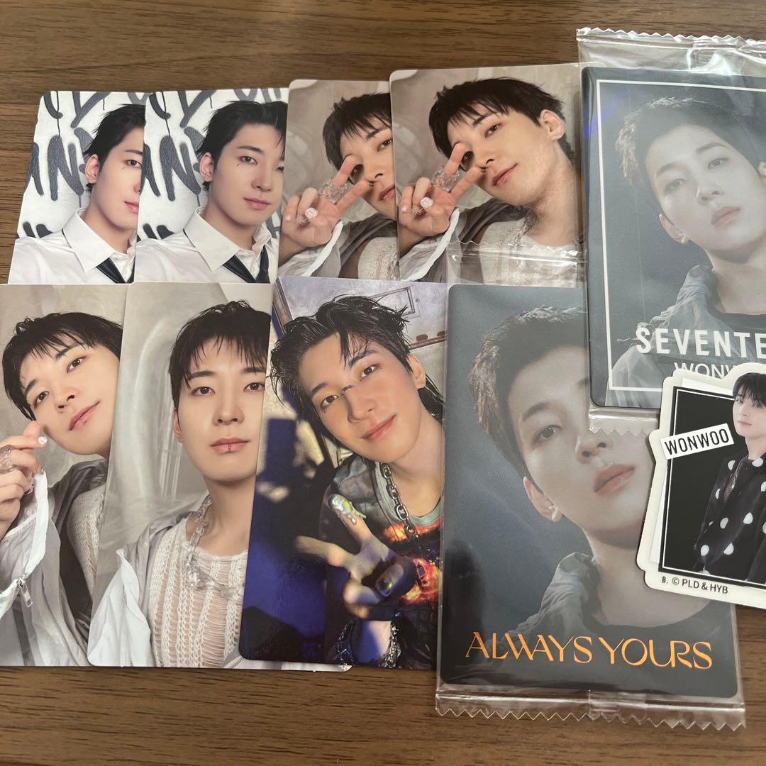 seventeen ウォヌ トレカ セット - メルカリ