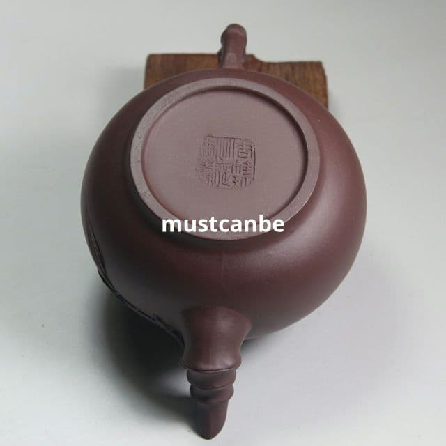 紫砂壷 報春笑櫻竹節壺 茶壺 茶道具 煎茶器 工芸品 茶壷・