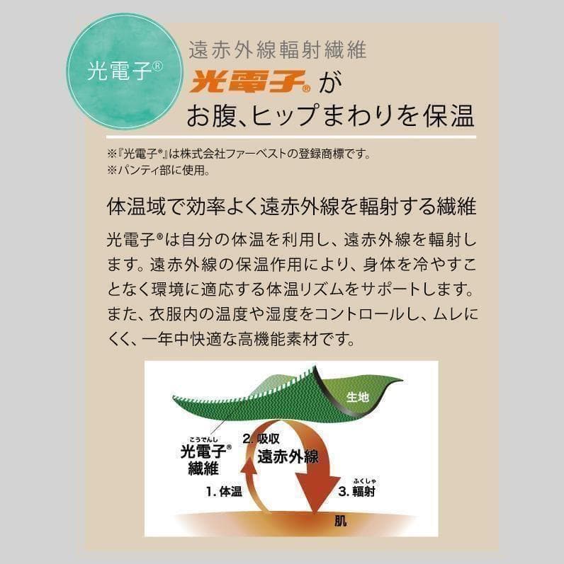 ビーフィット Be-fit ハイサポートタイスト140d LL エルローズ C