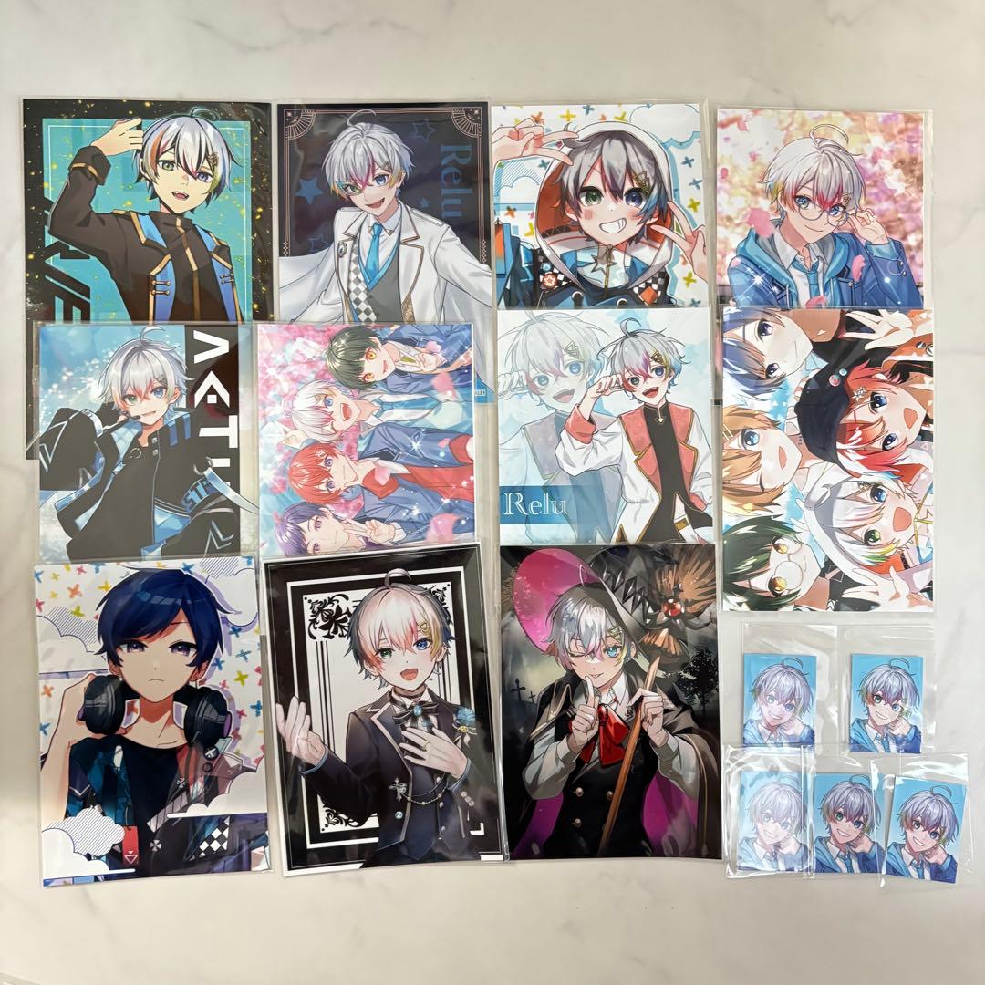 すたぽら れるくん 抽選 サイン入り お守り ブロマイド ステッカー うちわ