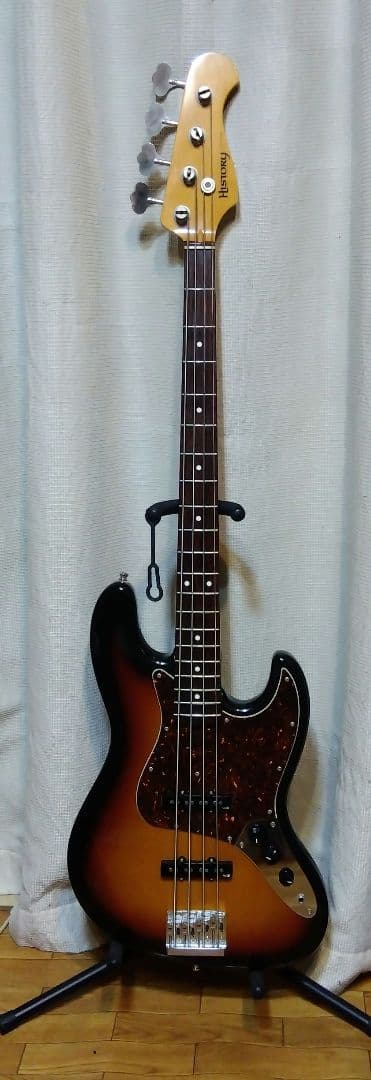 HISTORY 高級ライン ジャズベース ハードケース付き タイムレスティンバー