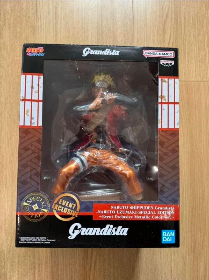 海外限定 grandista うずまきナルト 仙人モード 会場限定 メタリック版