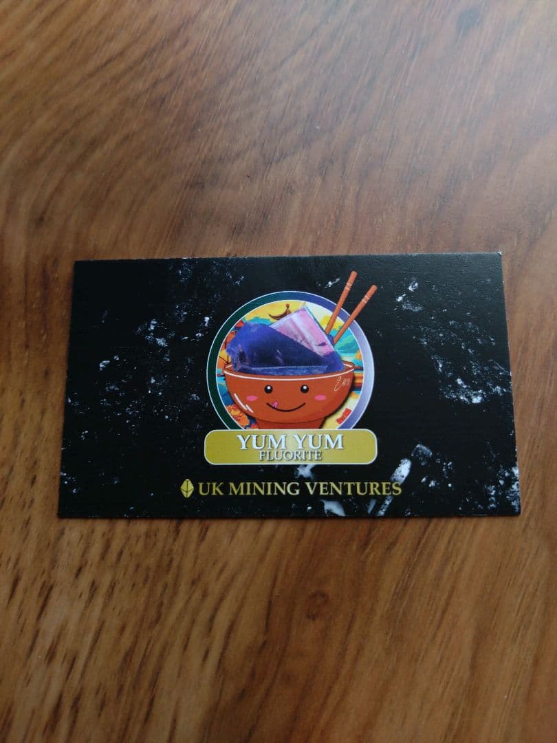 Yum Yum Pocket ③イギリス フローライト 鉱物 標本