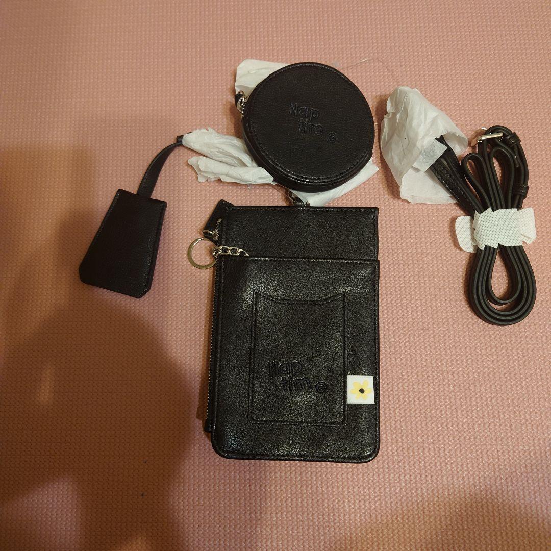 ペ*ー様 Nissy Naptime マルチショルダーポーチ ブラック