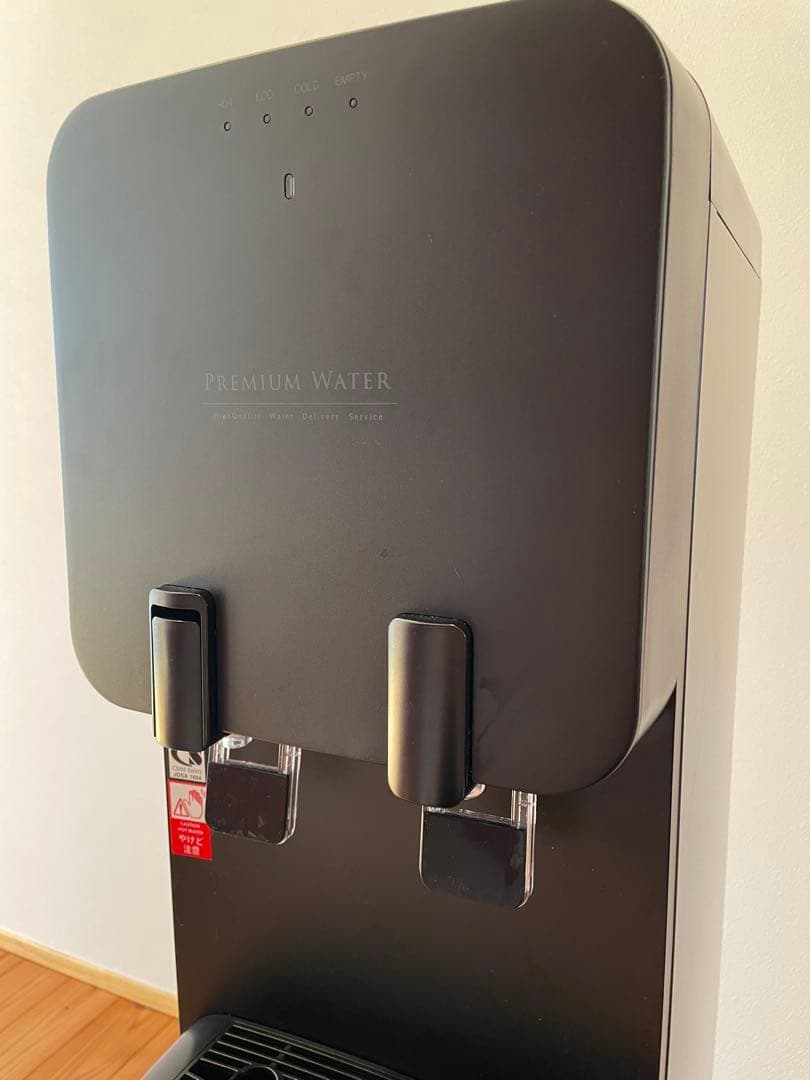 プレミアムウォーター ウォーターサーバー ブラック ファムフィット