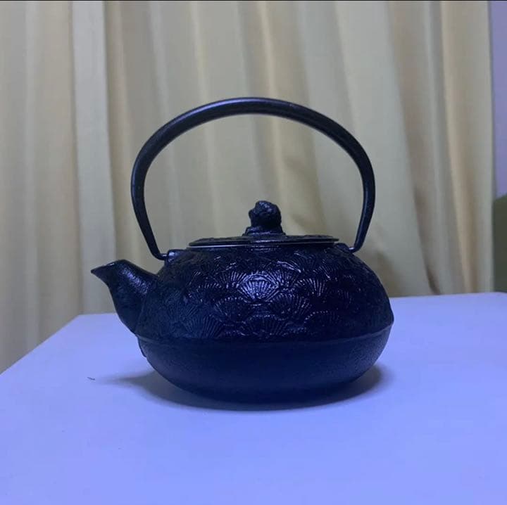 T 上錫 錫半 茶入 茶壺 茶入壺 四君子文 金属工芸 441g Yahoo