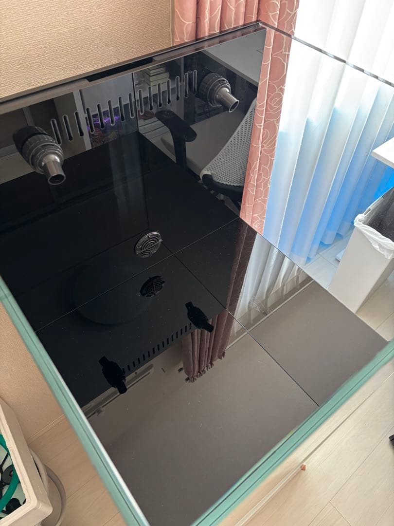 お*な様 60cmオーバーフロー水槽Neptunian cube M-PRO6