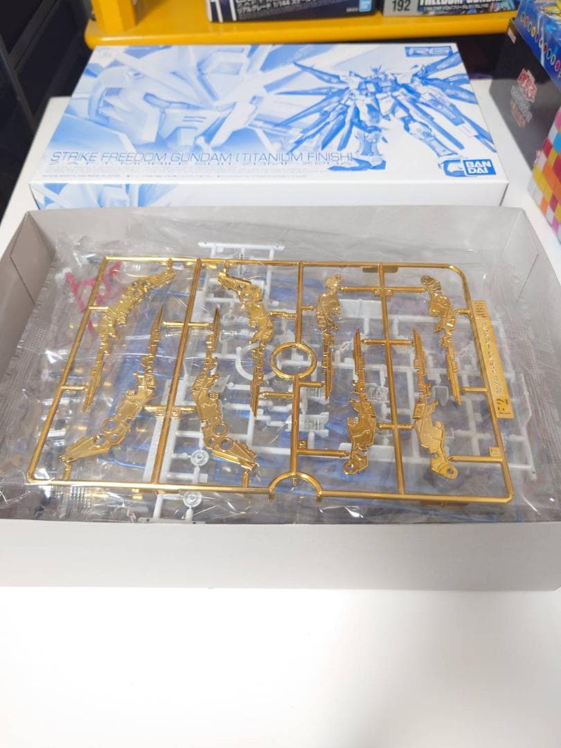 【未組立】RG 1/144 ストライクフリーダムガンダム チタニウム※内袋未開封