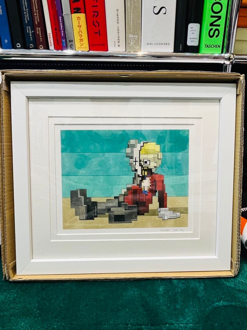 ADAM LISTER アダムリスター シルクスクリーン KAWSモデル アート