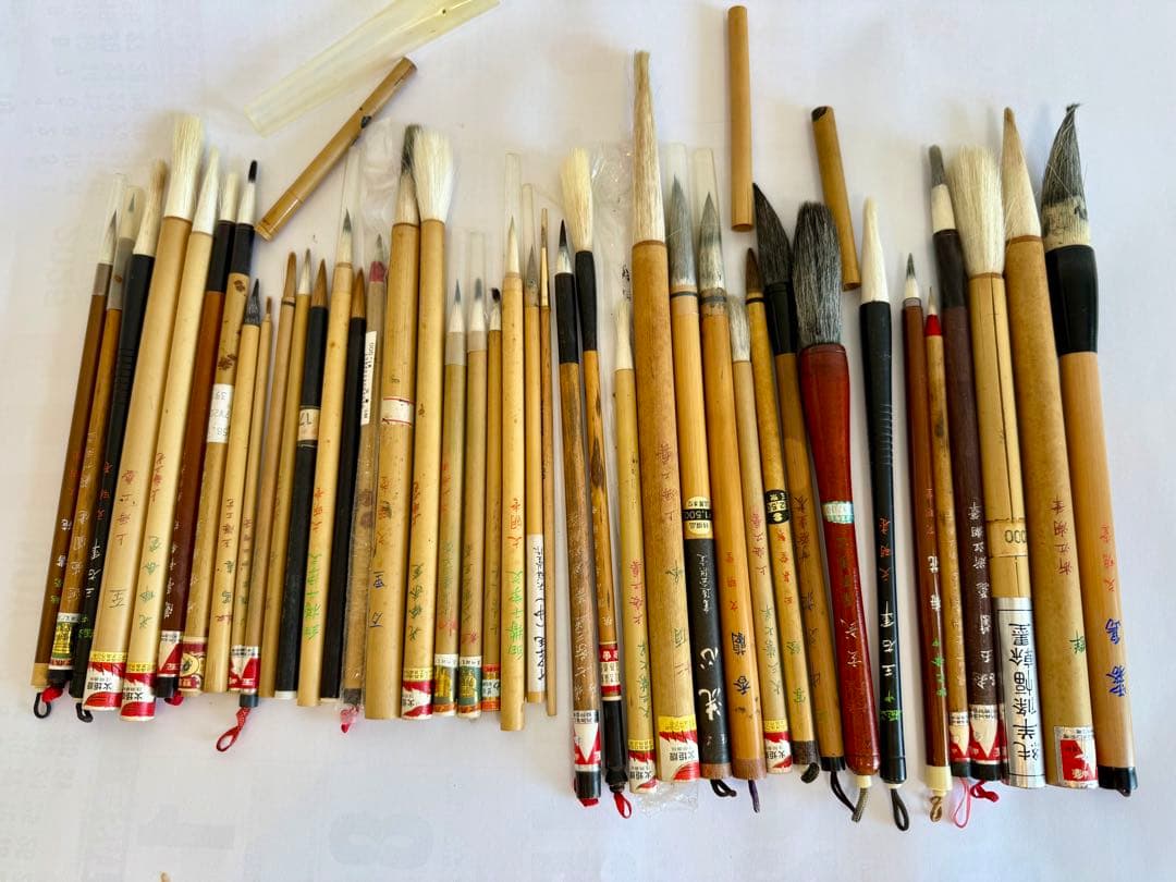 C*l様 中国筆 ★☆ 日本筆 書道 道具 筆 文明堂 上海 まとめて 小筆 中 C*l様 中国筆 日本筆 書道 道具 筆 文明堂 上海 まとめて 小筆 中 C*l